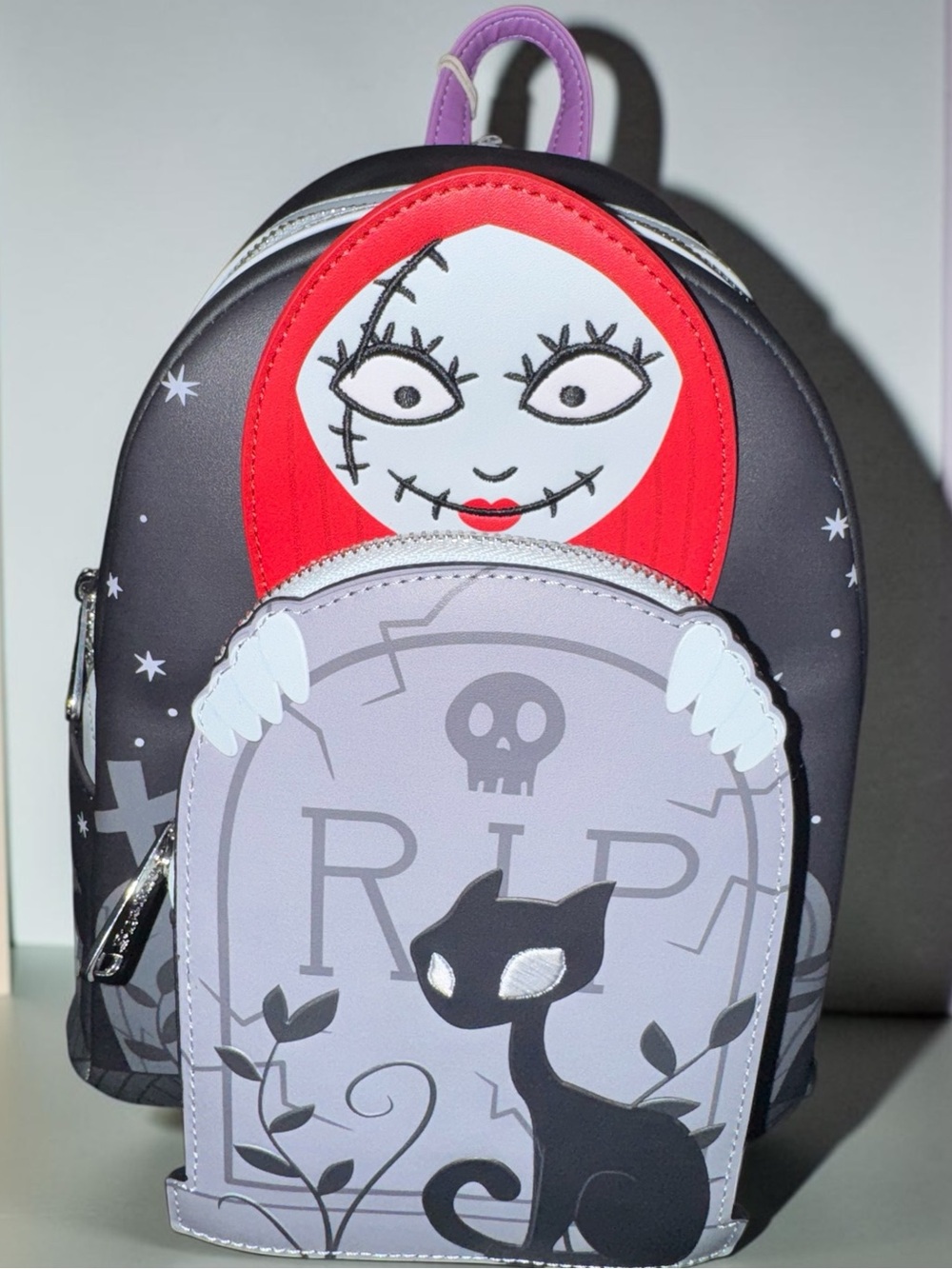 Loungefly NBC Sally Cemetery Mini Backpack